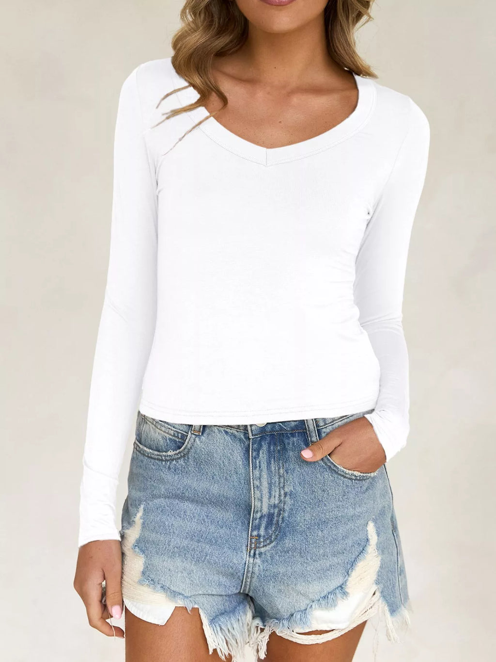 Slim Fit Long Sleeve T-shirt (3)