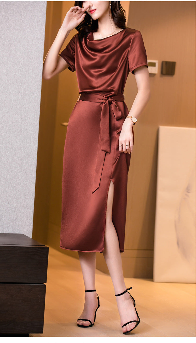 Silk Satin Dress photo 3