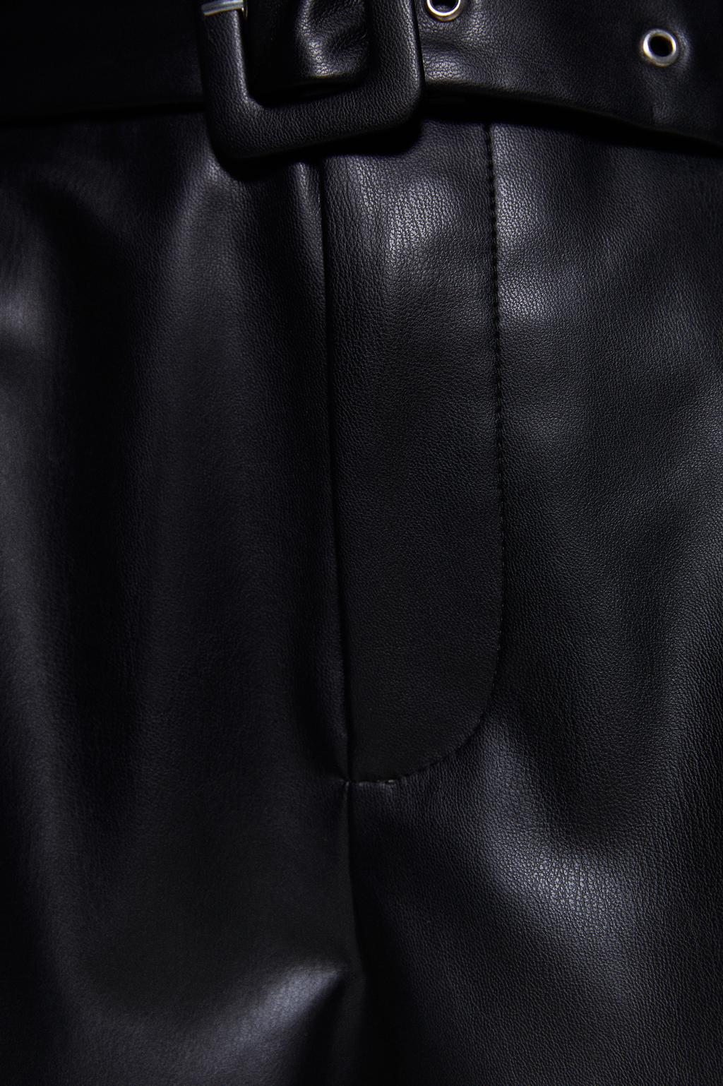 Leather Shorts photo 4