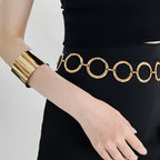 Circle Metal Chain Belt photo 9