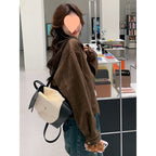 Brown Suede Jacket Vintage photo 3