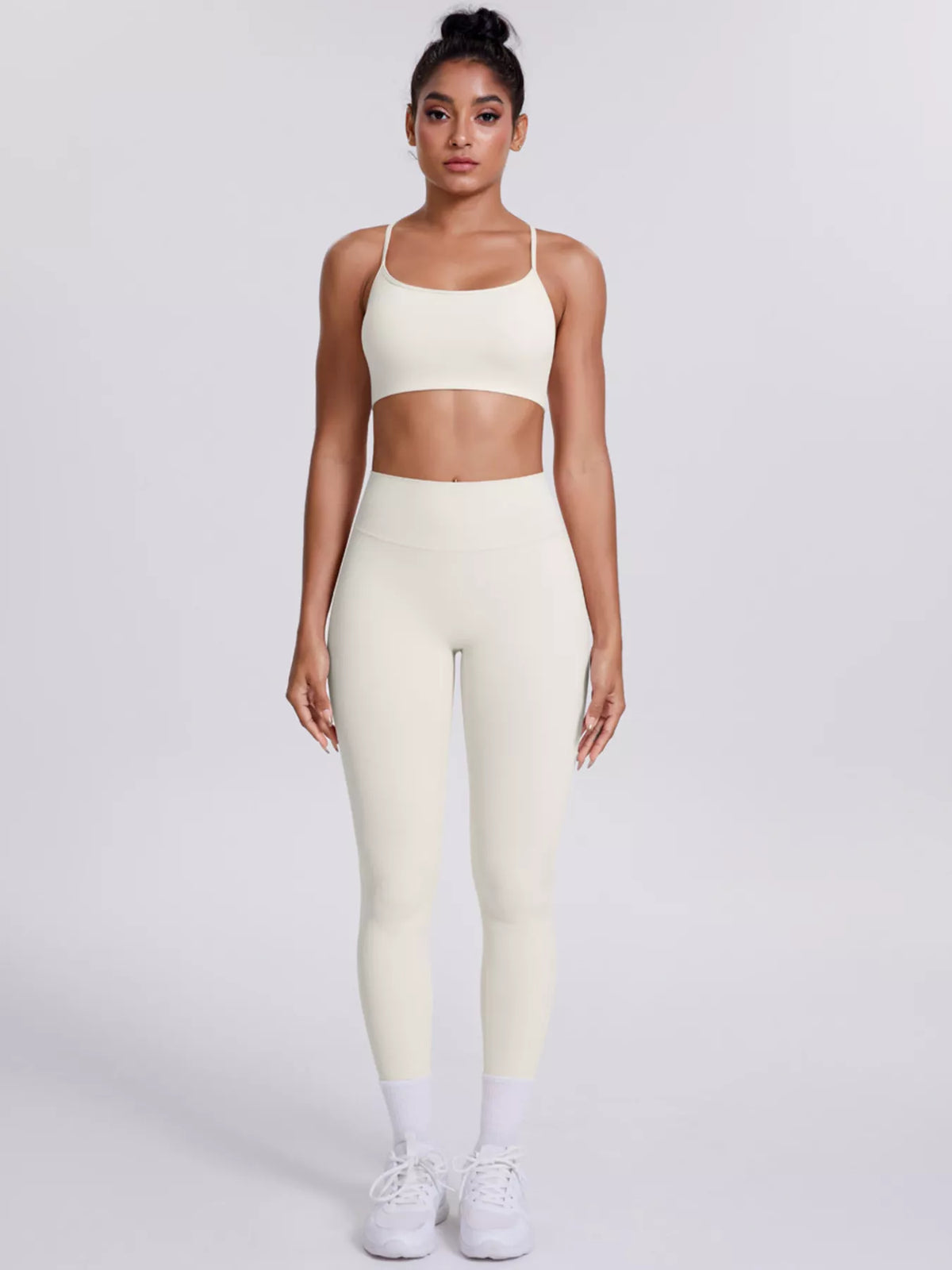 Criss-cross Back Cami Leggings Active Set (19)
