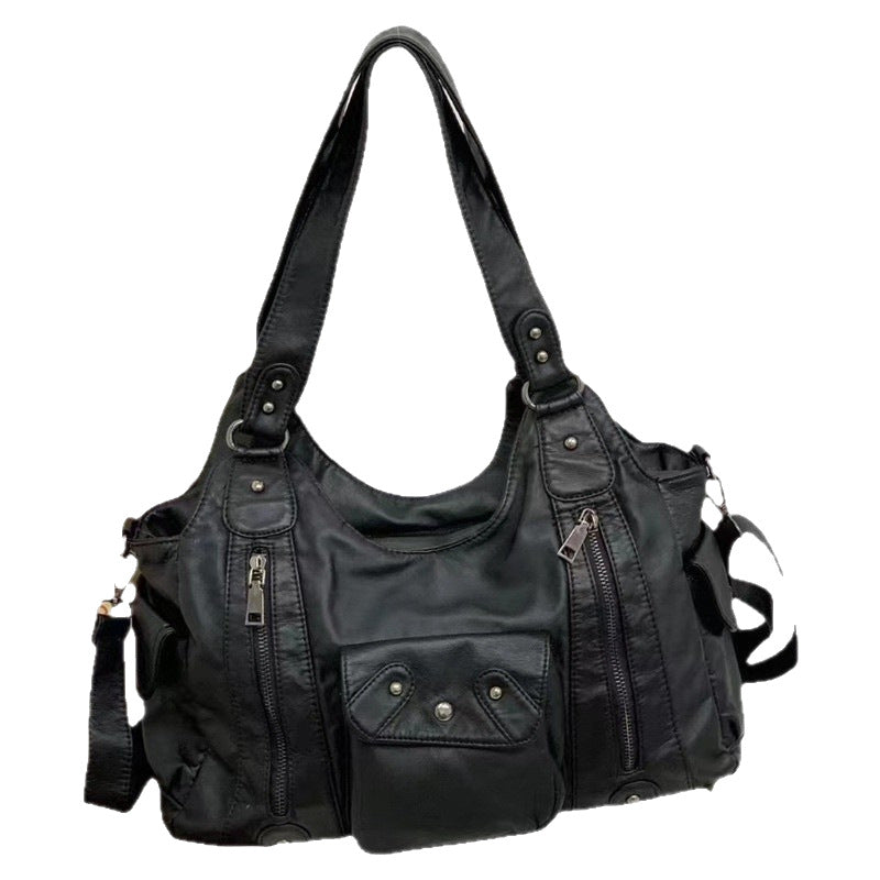 Large-capacity Multi-pocket Shoulder Bag photo 2