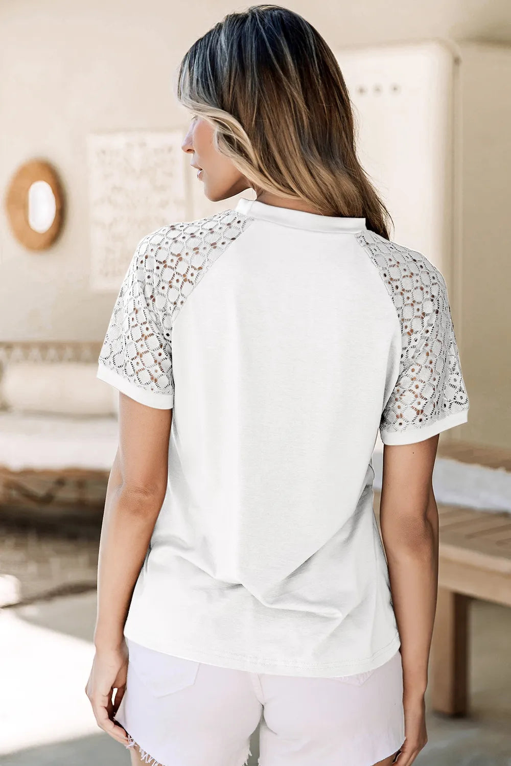 Round Neck Short Sleeve T-shirt (3)