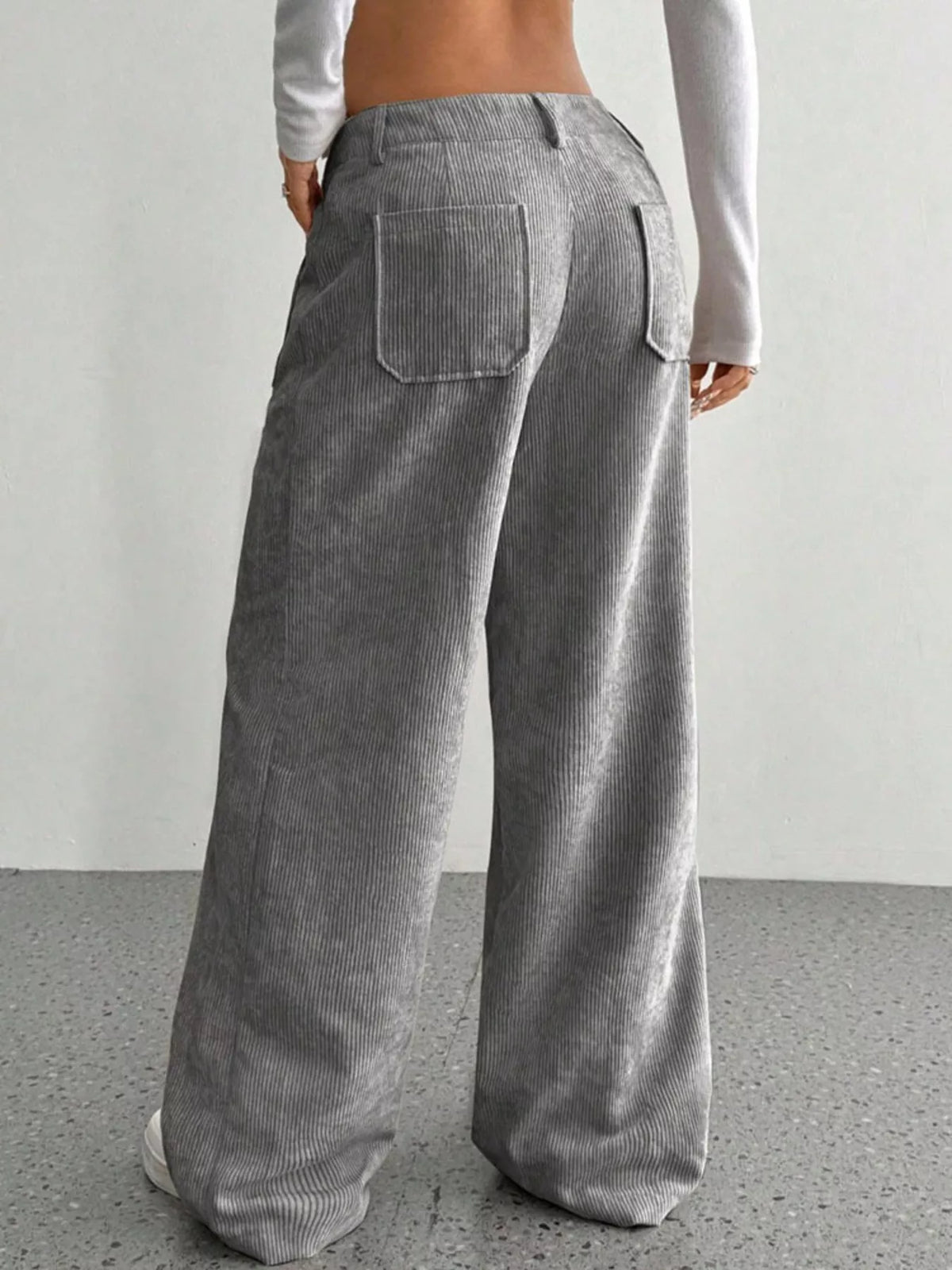 Wide Leg Corduroy Pants (19)