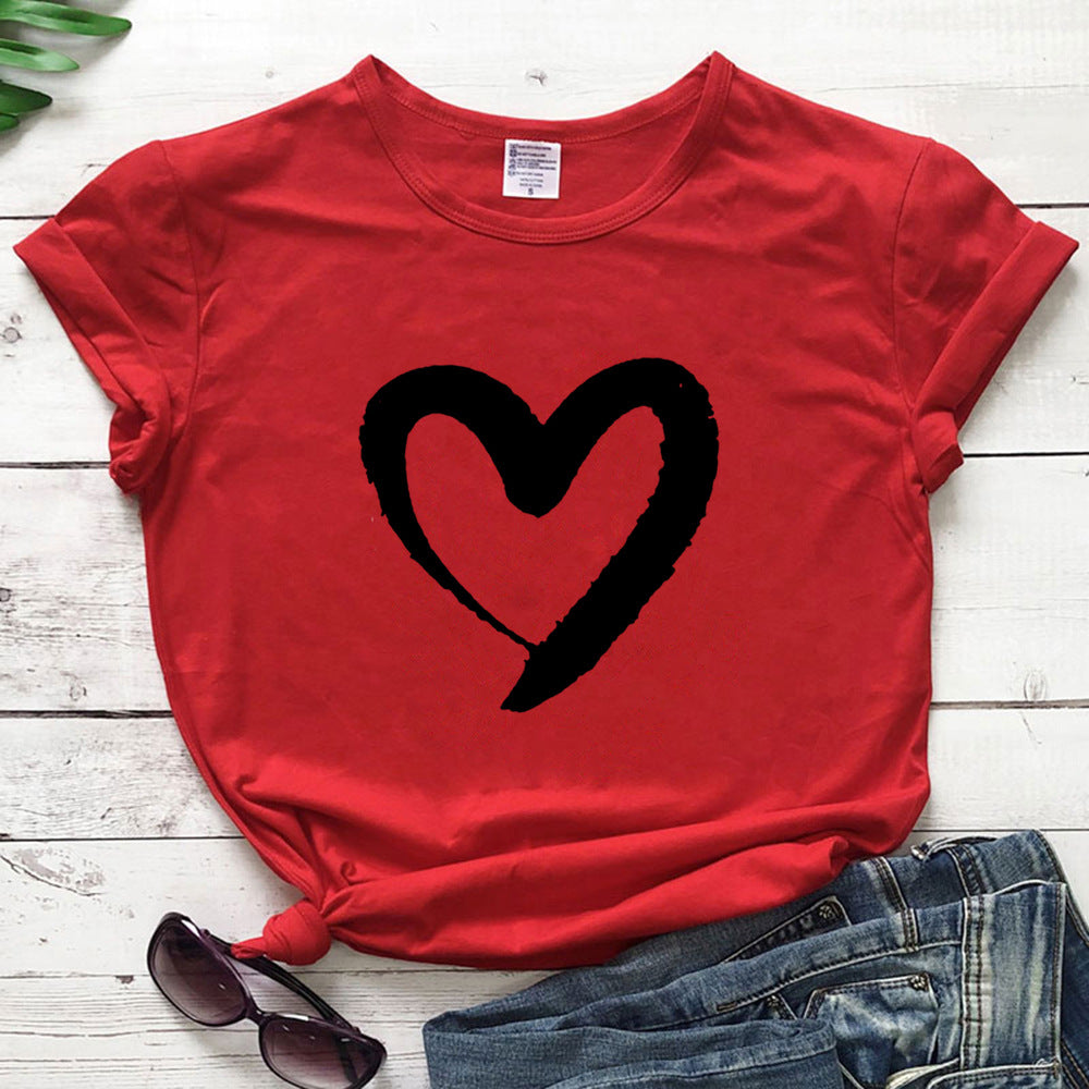 T-shirt Bottoming Shirt variant CJNSSYCS03694-Red-M|CJNSSYCS03694-Red-S|CJNSSYCS03694-Red-L|CJNSSYCS03694-Red-XXL|CJNSSYCS03694-Red-XL|CJNSSYCS03694-Red-3XL