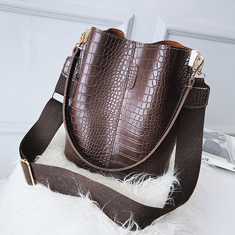 Handbag Shoulder Bag Bucket variant CJBHNSNS13531-Coffee color