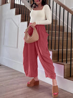 Full Size Wide Leg Pants Pockets Plus (2)