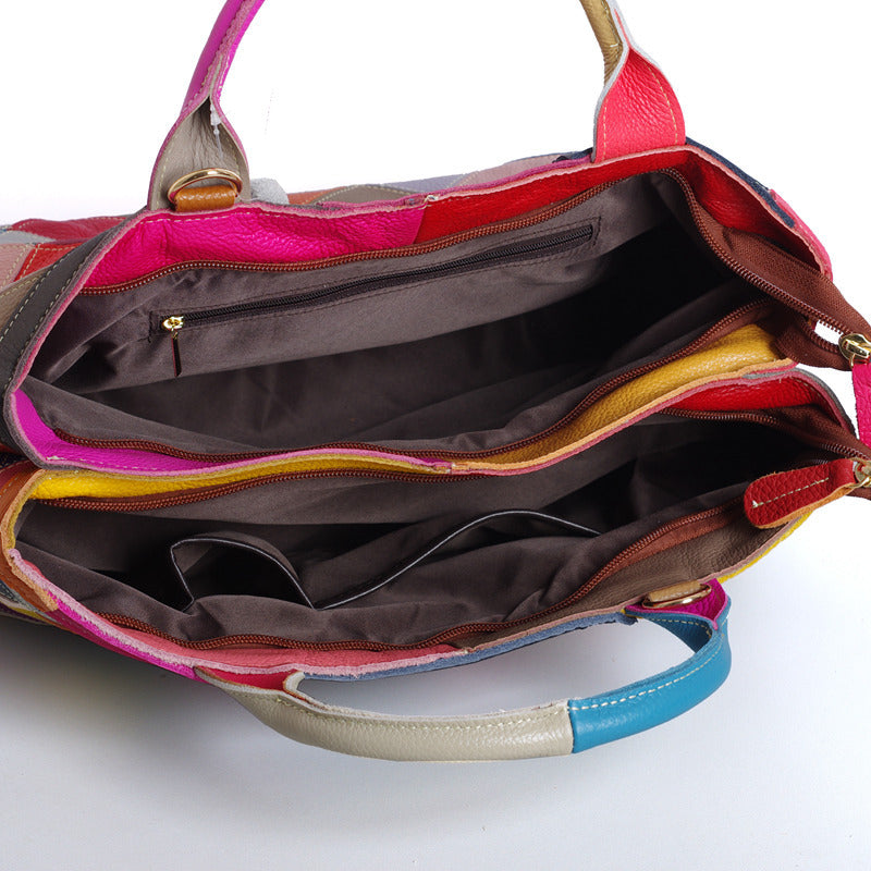 Leather Top Layer Cowhide Handbags photo 3