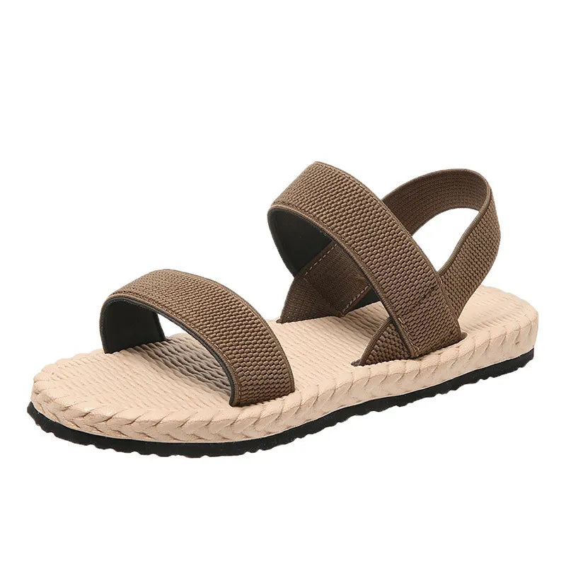 Open Toe Flat Sandals (6)