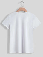 Lucky Clover Round Neck T-shirt (2)