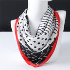 Geometric Polka Dot Scarf Professional photo 3