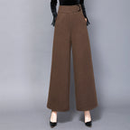 Fleece Wide-leg Pants photo 1
