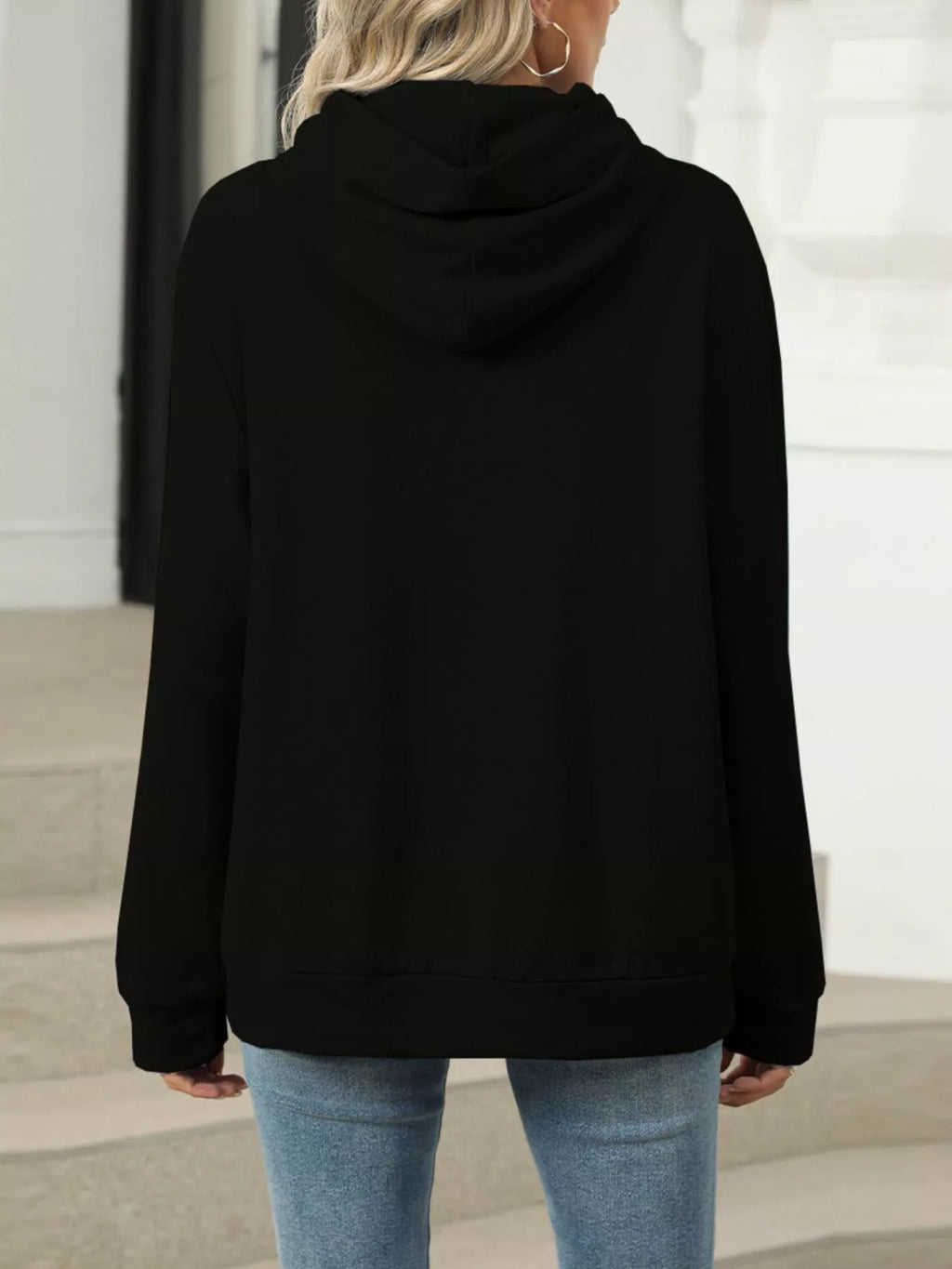 Kangaroo Pocket Long Sleeve Hoodie (14)