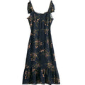 V-neck Ruffled Dress variant CJNSSYLY06780-Picture color-S|CJNSSYLY06780-Picture color-M|CJNSSYLY06780-Picture color-L