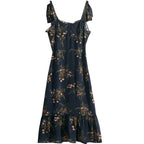 V-neck Ruffled Dress variant CJNSSYLY06780-Picture color-S|CJNSSYLY06780-Picture color-M|CJNSSYLY06780-Picture color-L