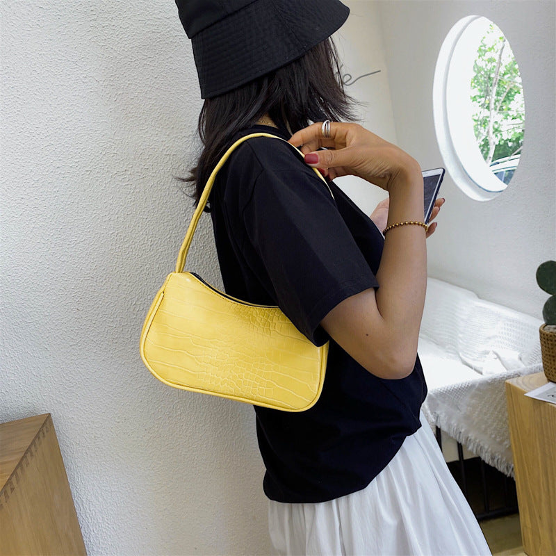 Candy Versatile Half Round Armpit Carrying Shoulder Bag photo 10