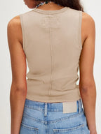 V-neck Wide Strap Tank (16)