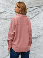 Corduroy Button-up Shirt (8)