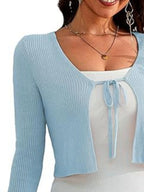 Tie-front Long Sleeve Cardigan (13)