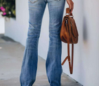 High-rise Stretch Bootcut Jeans photo 4