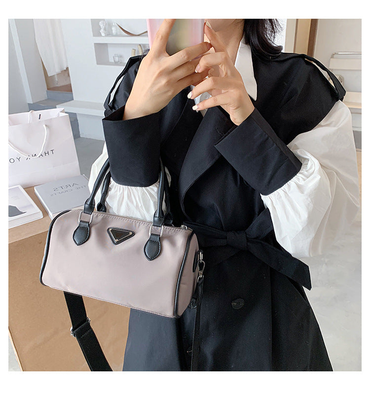 Canvas Boston Bag Shoulder photo 2