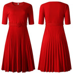 High Waist Pleated Dress photo 4