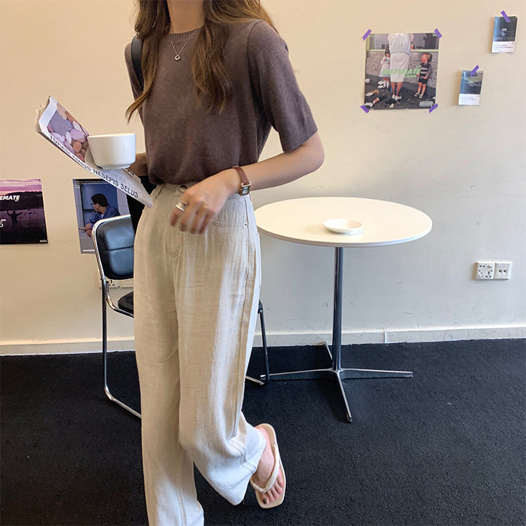 Draped Wide-leg Pants photo 2