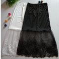 Lace Mesh Skirt Long variant CJNSXZQZ00559-White-Fireworks|CJNSXZQZ00559-Black-Fireworks