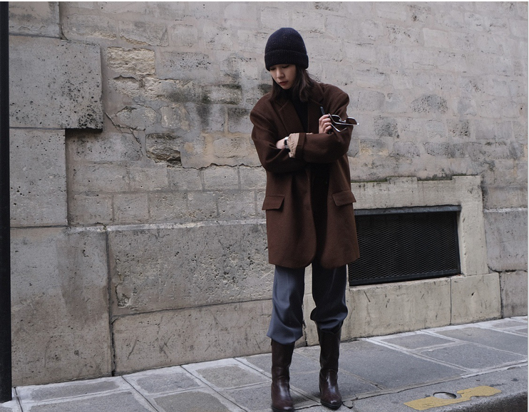 Oversized Wool Blazer photo 7