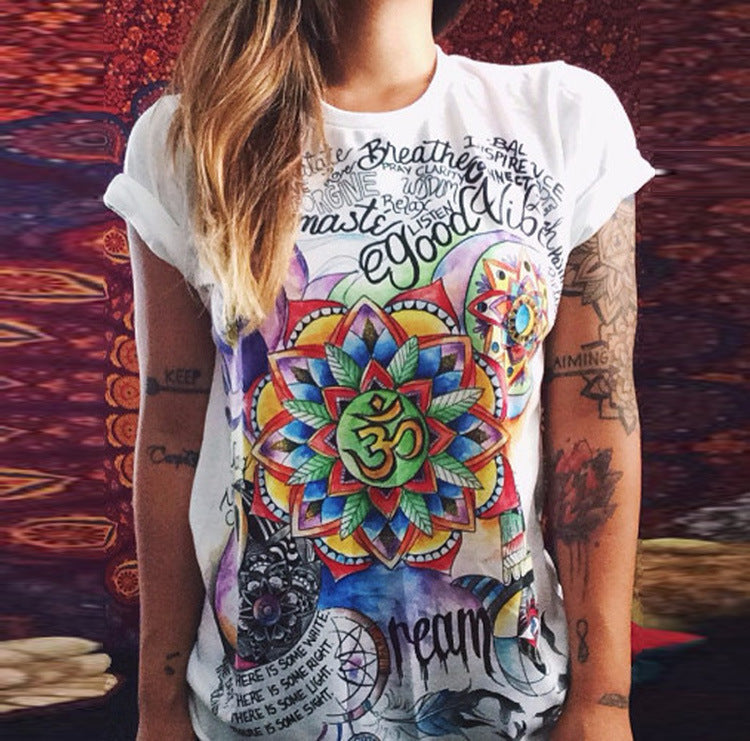 3d Printed Milk Silk Tatoo T-shirt Variety variant CJNSSYCS10007-5style-XS|CJNSSYCS10007-5style-XXL|CJNSSYCS10007-5style-3XL|CJNSSYCS10007-5style-L|CJNSSYCS10007-5style-S|CJNSSYCS10007-5style-4XL|CJNSSYCS10007-5style-XL|CJNSSYCS10007-5style-M