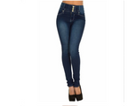 Europe High Waist Slim Jeans variant CJNSXZNZ00402-Blue-S|CJNSXZNZ00402-Blue-L|CJNSXZNZ00402-Blue-M|CJNSXZNZ00402-Blue-XL|CJNSXZNZ00402-Blue-XXL