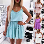 Sleeveless Sling V-neck Dress photo 6