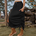 American-style Denim Casual Midi Skirt variant CJQZ184816301AZ|CJQZ184816302BY|CJQZ184816303CX|CJQZ184816304DW|CJQZ184816305EV