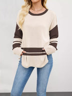 Block Side Slit Sweater (14)