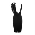 High Waist Slim Fit Party Dress variant CJNSSYLY04420-Black-L|CJNSSYLY04420-Black-S|CJNSSYLY04420-Black-M