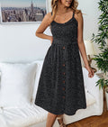 Polka Dot Dress variant CJNSSYLY04979-Black-XL|CJNSSYLY04979-Black-S|CJNSSYLY04979-Black-L|CJNSSYLY04979-Black-M