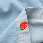 Strawberry Loose Wide-leg Jeans photo 5