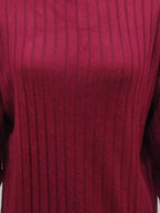 Ribbed Knit Turtleneck Mini Dress (7)