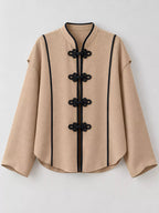 Chinese-style Mandarin Collar Blouse (17)
