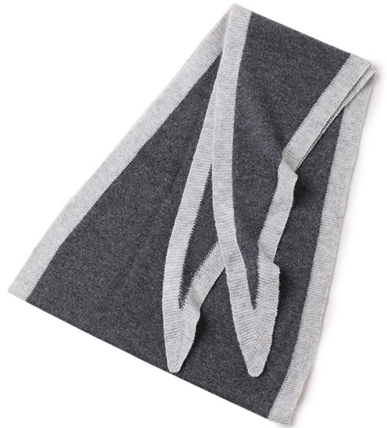 Cashmere Knitted Scarf photo 7