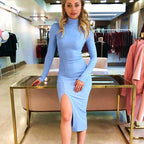 High Neck Dress photo 1