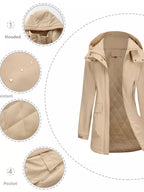 Full Size Zip Up Hooded Parka Outerwear Plus (19)