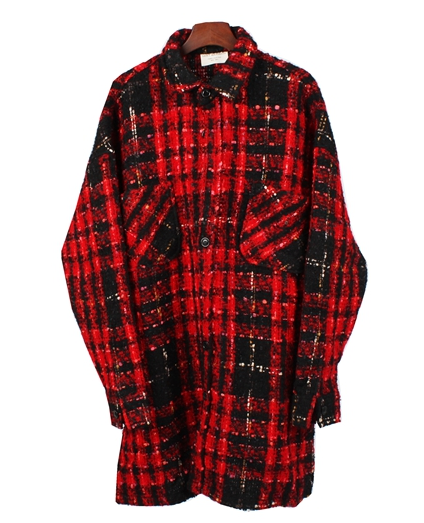 Gold Plaid Red Shirt photo 7