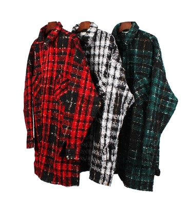 Gold Plaid Red Shirt photo 3