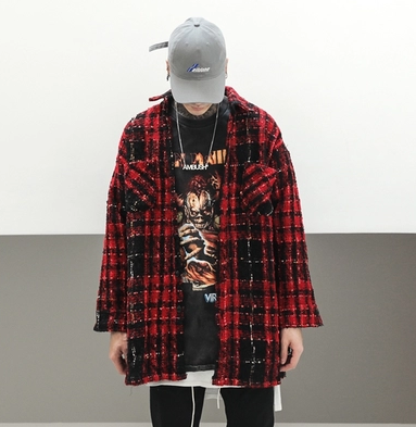 Gold Plaid Red Shirt photo 4
