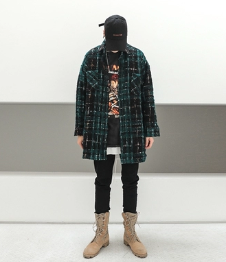Gold Plaid Red Shirt photo 8