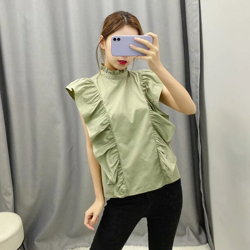 Layered Poplin Shirt photo 5