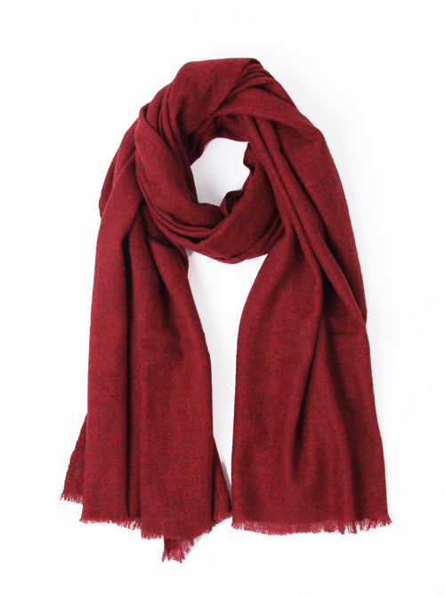 Cashmere Wool Scarf variant CJNSFSWJ01004-Red