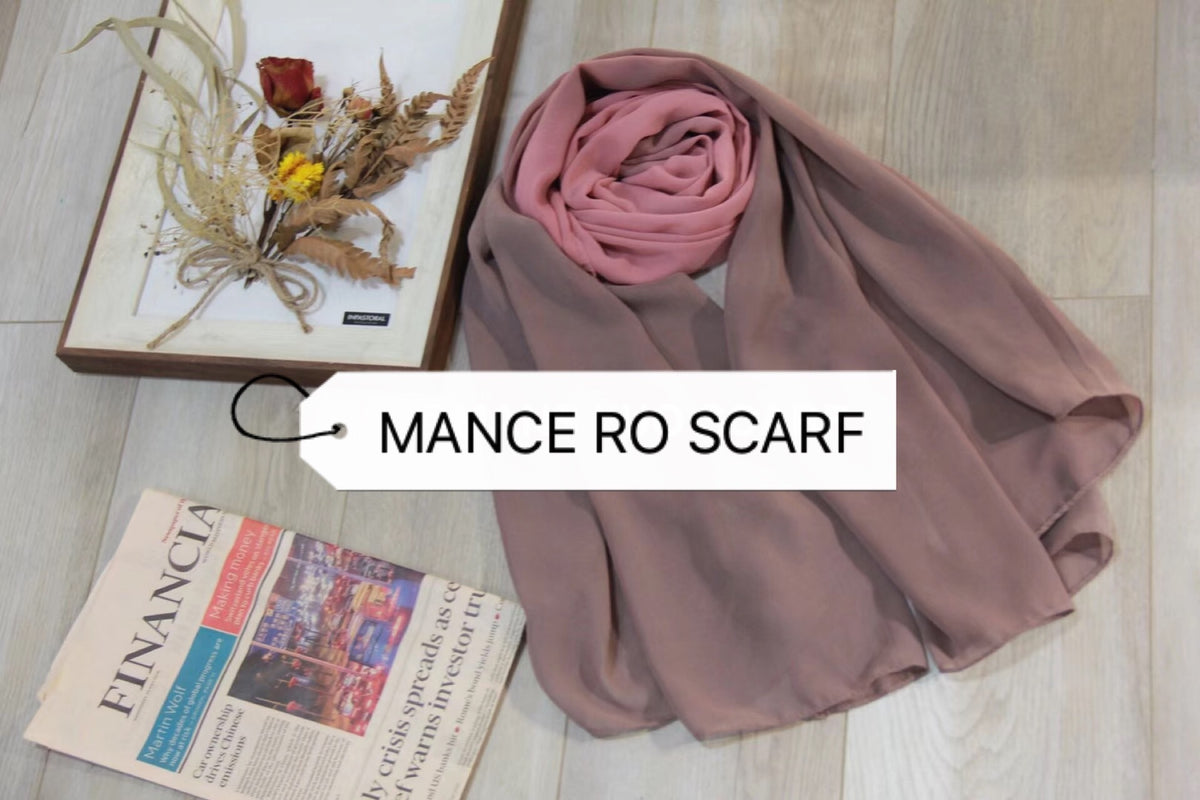 Pearl Dyed Chiffon Scarf photo 1